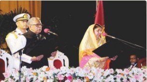 দ্বিতীয় বারের মতো রাষ্ট্রপতি হিসেবে শপথ নিলেন আবদুল হামিদ