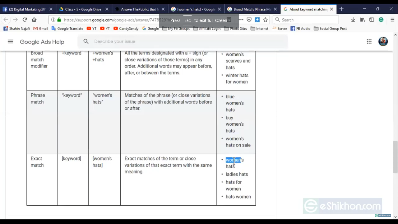 eShikhon.com Complete Digital Marketing