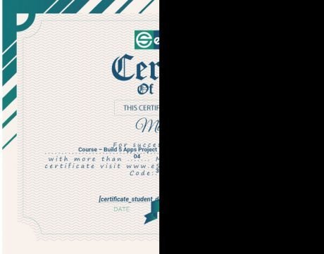 Certificate for User Mahbub Mahi