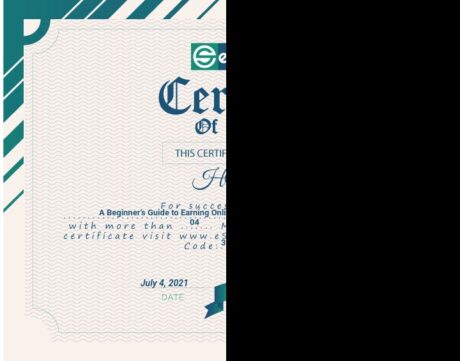 Certificate for User HM Himel